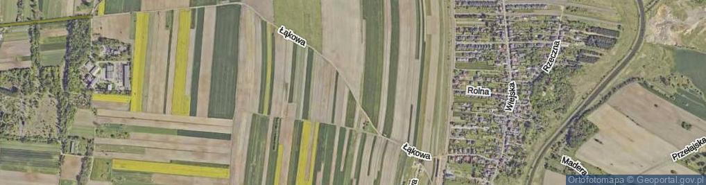 Zdjęcie satelitarne Łąkowa ul.